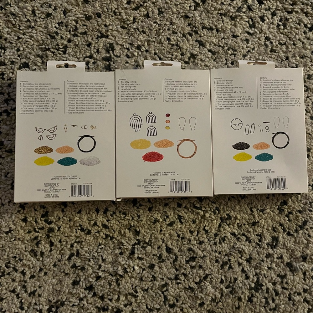 Create & Bake Jewelry Kit Set - Picture 2 of 5